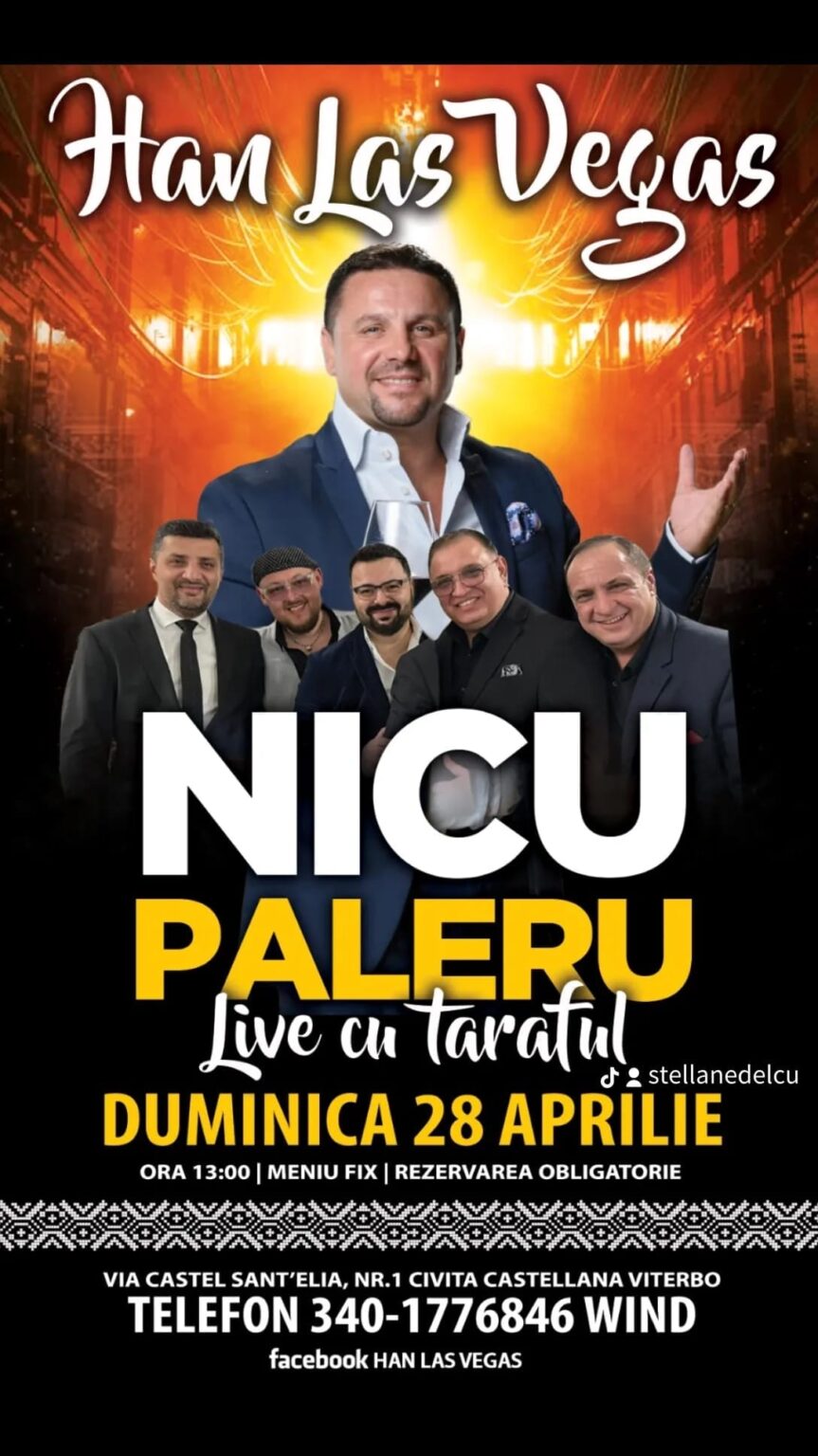 28 Aprilie 2024 Nicu Paleru la Han Las Vegas
