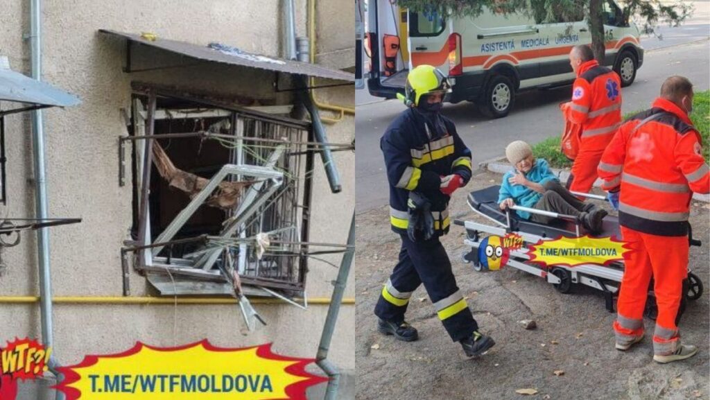 Explozie într-un apartament din sectorul Botanica al capitalei