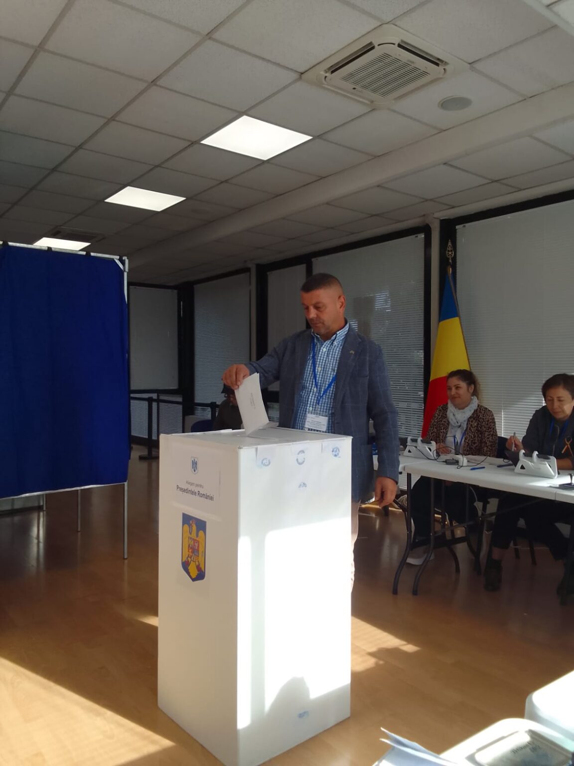 Nicu Moroșanu, prim-vicepreședintele PNL Italia, a votat la Roma și a îndemnat românii să participe la alegeri