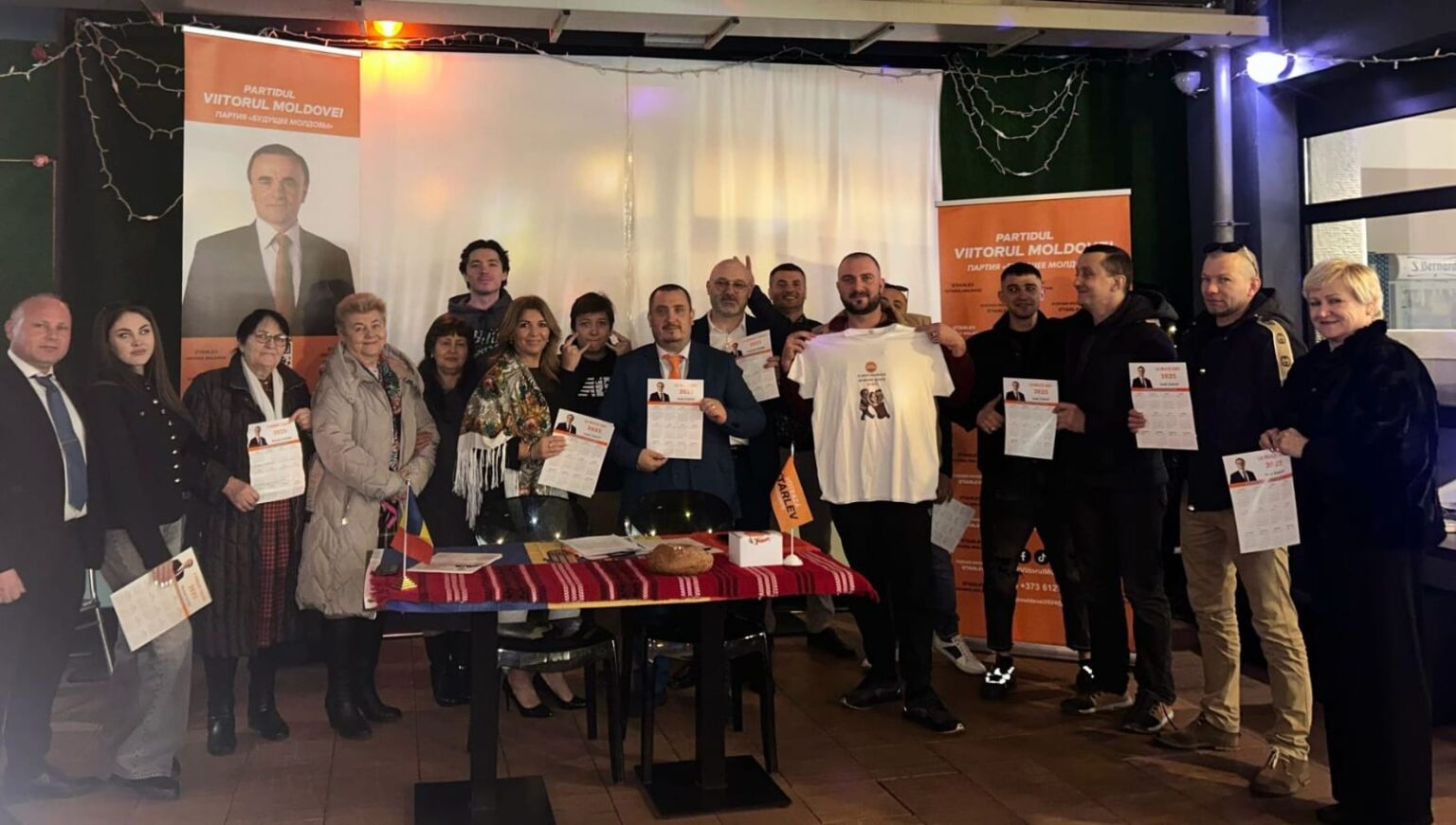 Diaspora moldovenească se unește: O nouă organizație reprezentativă a Partidului „Viitorul Moldovei” s-a înființat la Reggio Emilia
