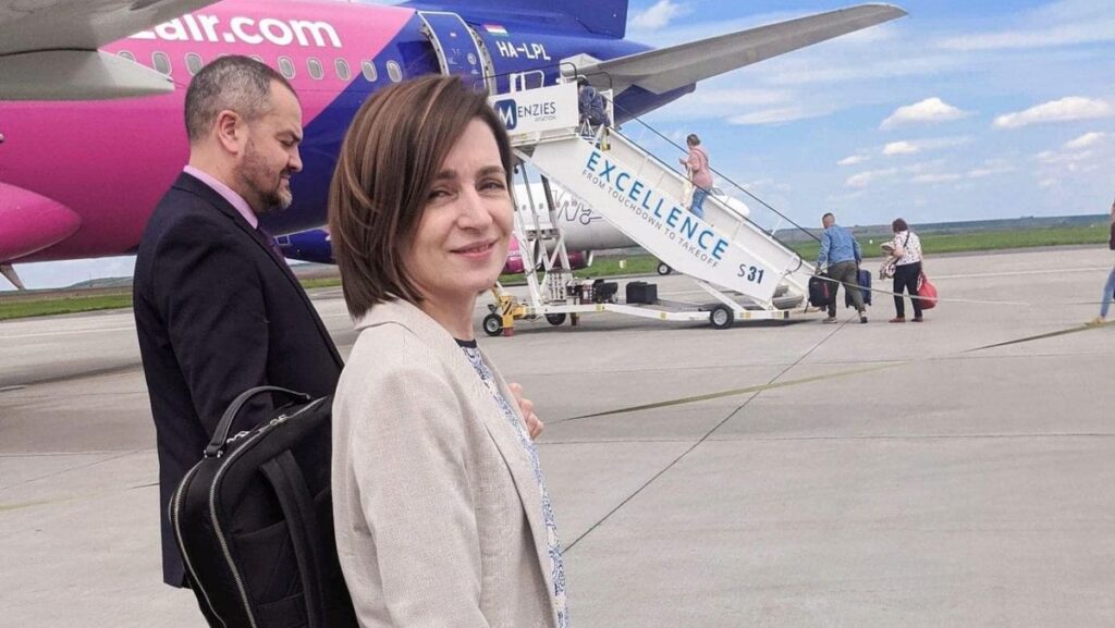 Maia Sandu a plecat în Germania: Va primi premiul bănesc