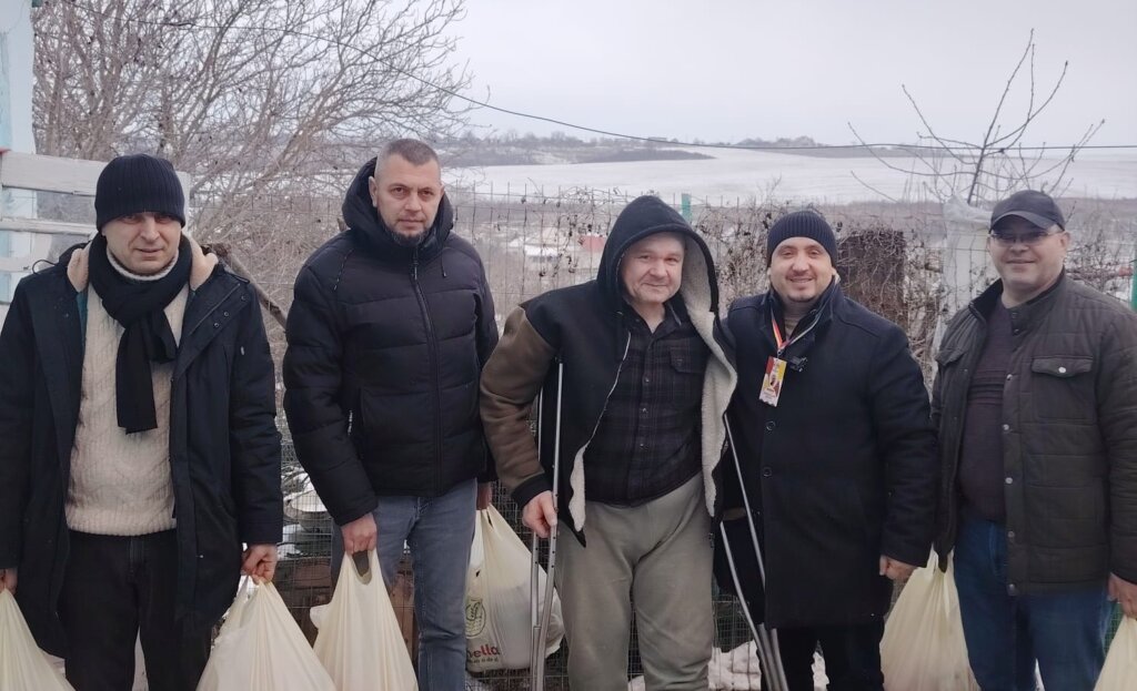 Susținătorii Viitorul Moldovei au răspuns apelului umanitar al lui Ruslan Cheibaș, la Căușeni